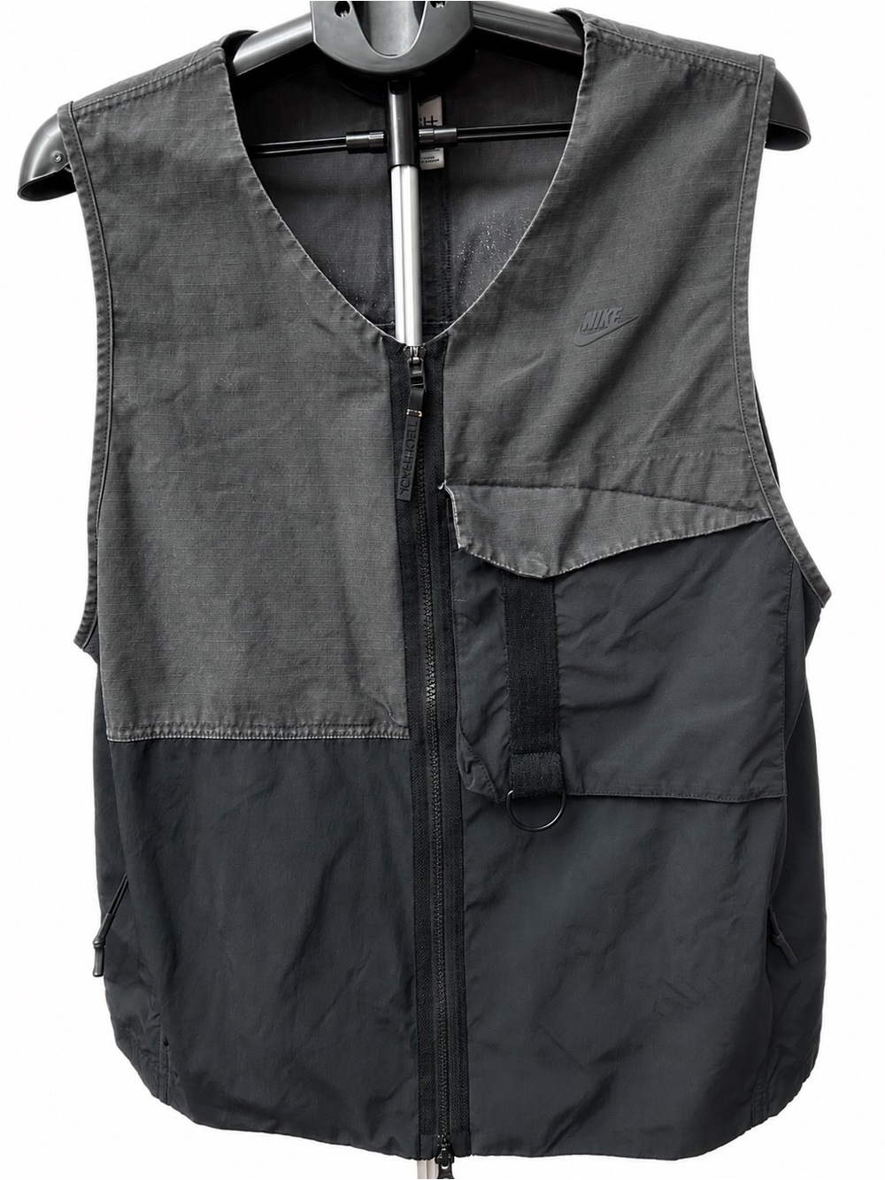 Nike Two-Tone Black Utility Zip Vest